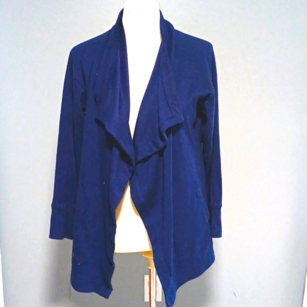 Banana Repulic Navy Jacket Sweater